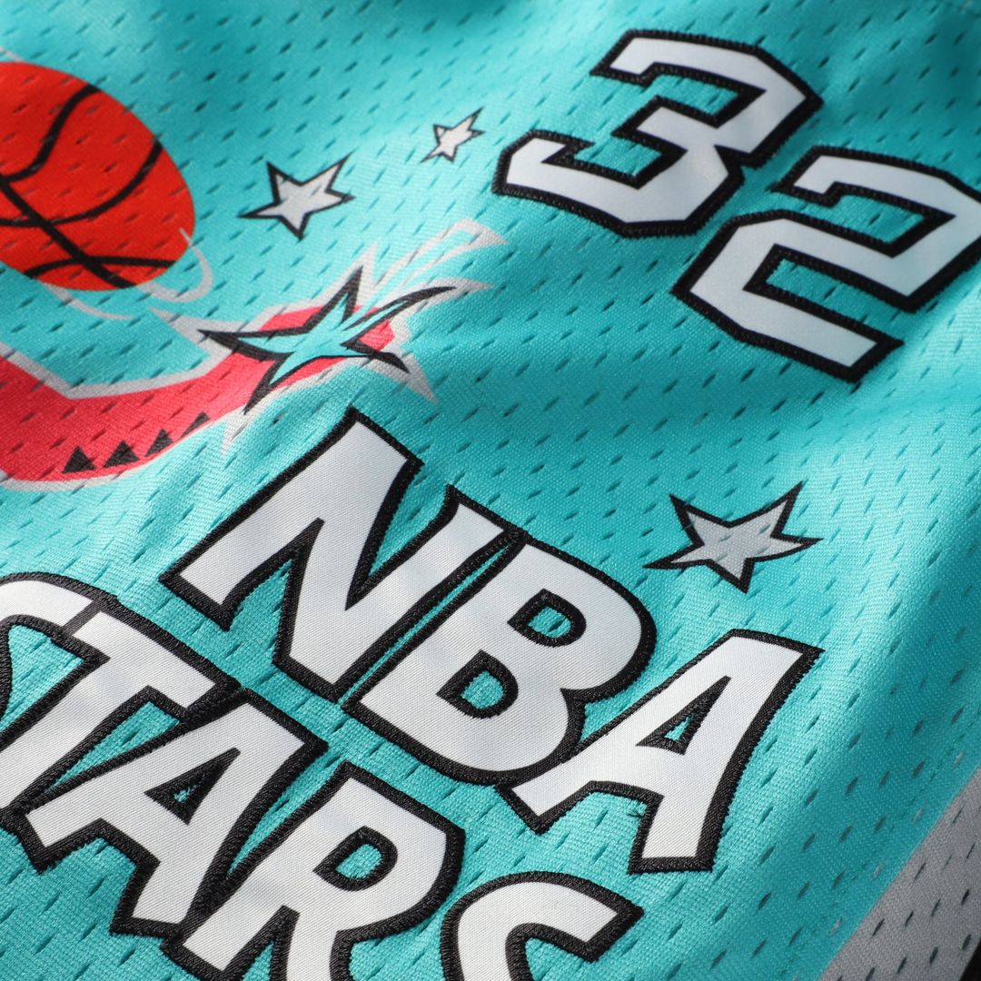 Shaquille O'Neal | Orlando Magic | 1996 NBA All - Star Game Youth Hardwood Classics Swingman Jersey - Teal