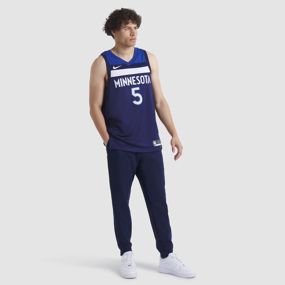 Anthony Edwards | Minnesota Timberwolves | Unisex Swingman Jersey - Icon Edition - Navy