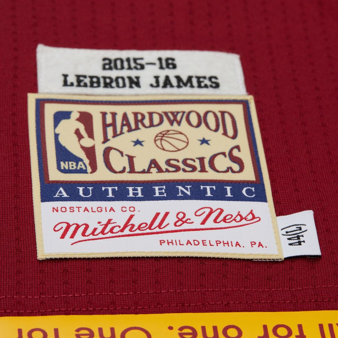 LeBron James | Cleveland Cavaliers | Hardwood Classics 2015/16 Jersey - Wine