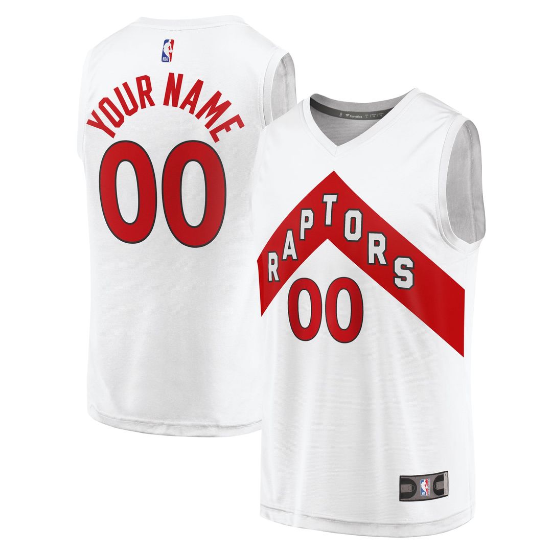 Toronto Raptors | Fast Break Custom Replica Jersey - Association Edition - White