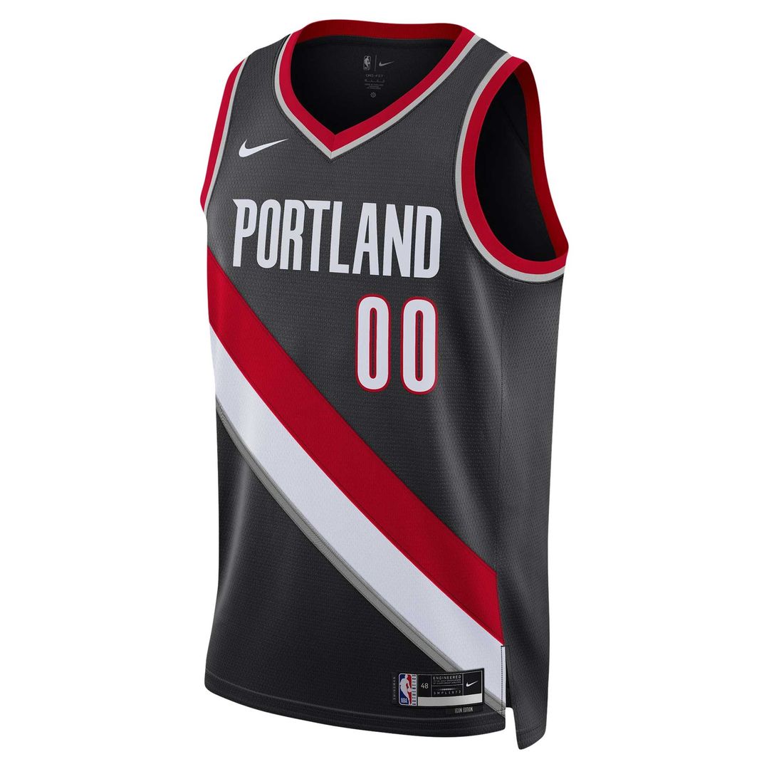 Scoot Henderson | Portland Trail Blazers | Unisex 2023 NBA Draft Swingman Jersey - Icon Edition - Black