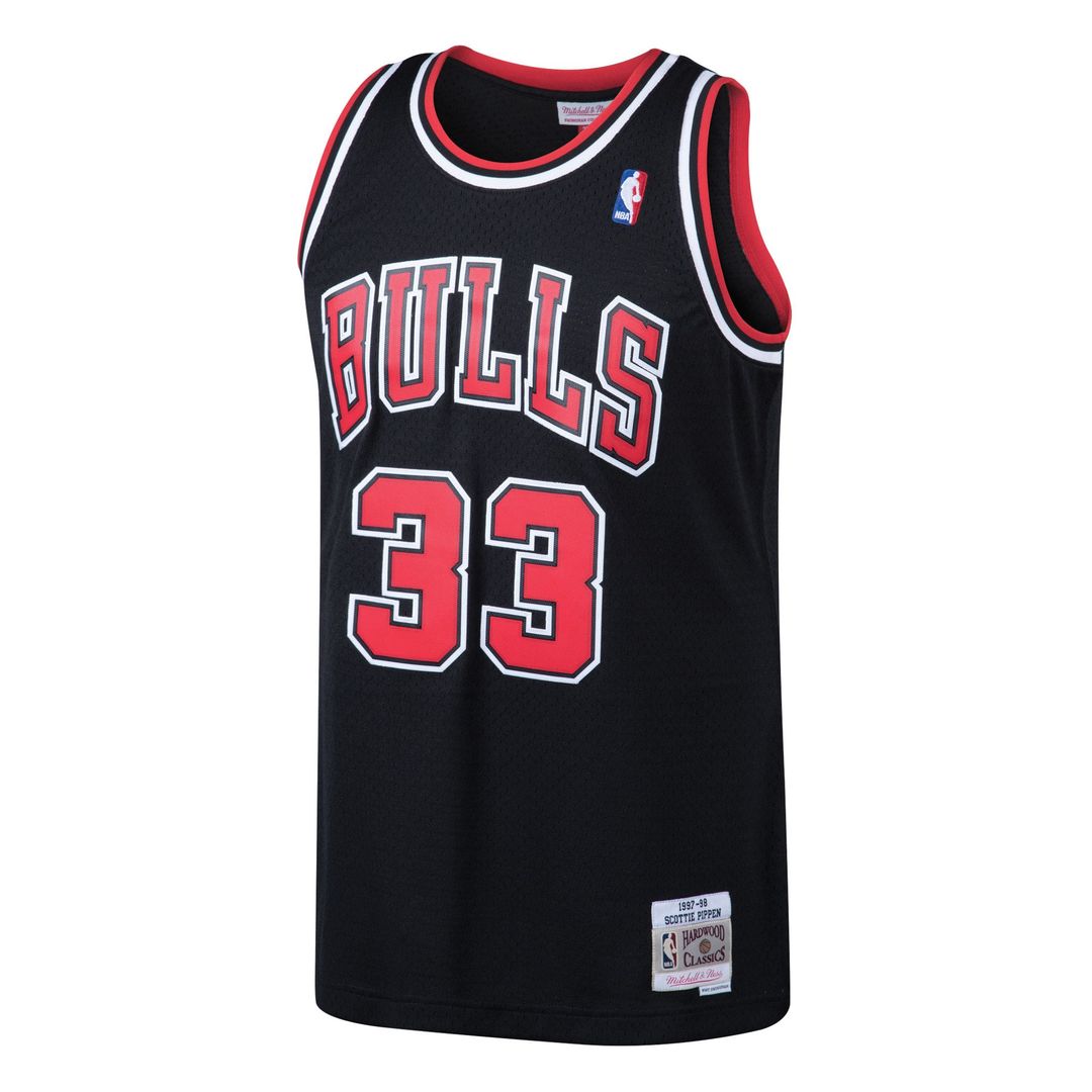 Scottie Pippen | Chicago Bulls | 1997/98 Hardwood Classics Swingman Jersey - Black