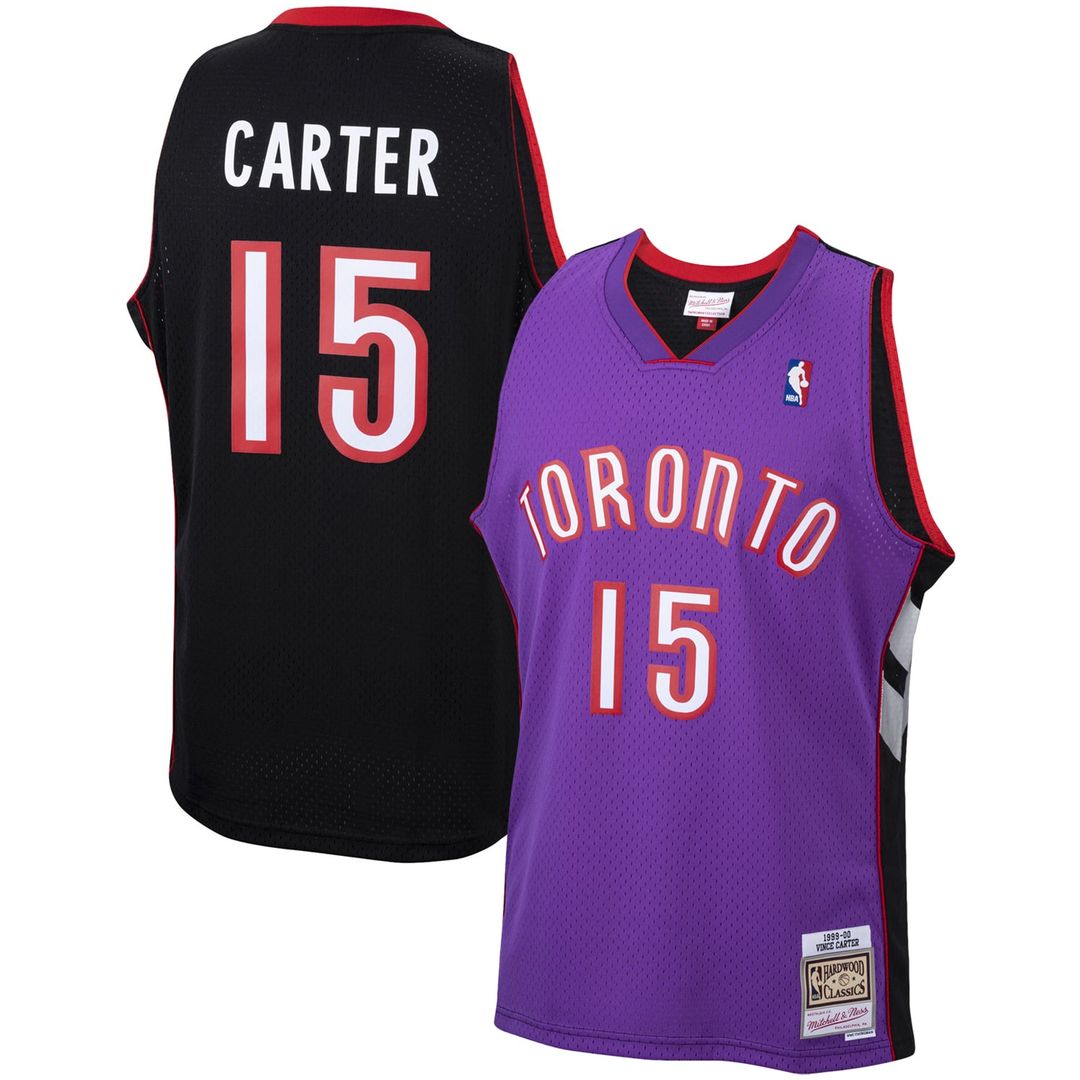 Vince Carter | Toronto Raptors | 1999/00 Hardwood Classics Swingman Jersey - Purple