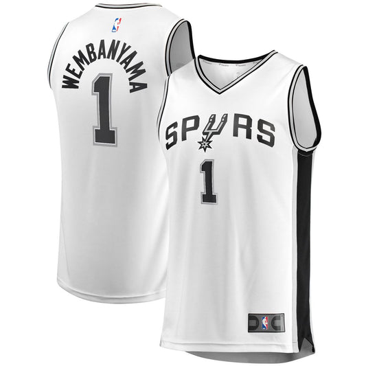 Victor Wembanyama | San Antonio Spurs | Fast Break Player Jersey - Association Edition - White