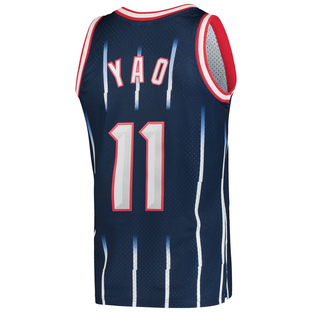 Yao Ming | Houston Rockets | 2002/03 Hardwood Classics Swingman Jersey - Navy