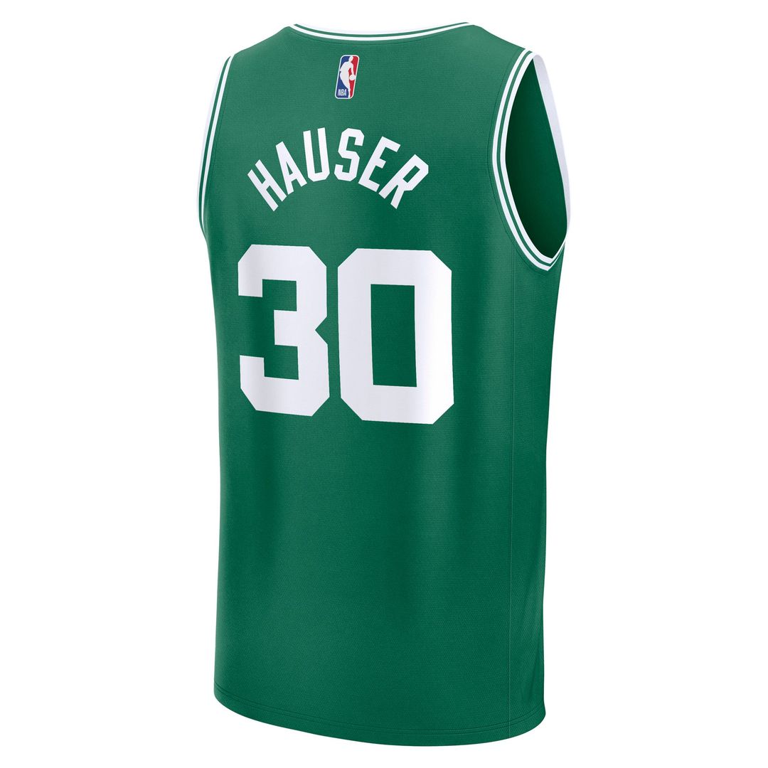 Sam Hauser | Boston Celtics | Fast Break Replica Player Jersey - Icon Edition - Kelly Green