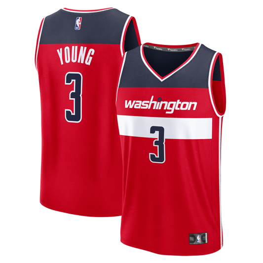 Trae Young | Washington Wizards | Fast Break Jersey - Icon Edition - Red