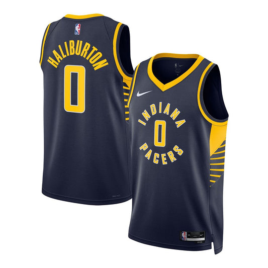 Tyrese Haliburton | Indiana Pacers | Unisex Swingman Jersey - Icon Edition - Navy