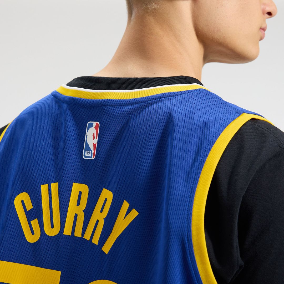 Stephen Curry | Golden State Warriors | Fast Break Replica Jersey - Icon Edition - Royal