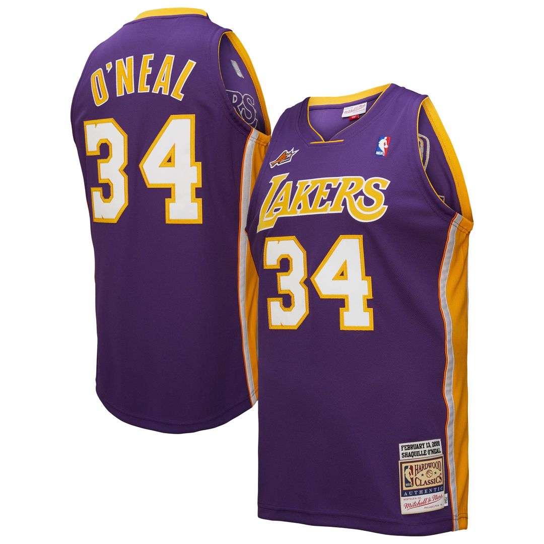 Shaquille O'Neal | Los Angeles Lakers | 2000 NBA All - Star Game Jersey - Purple