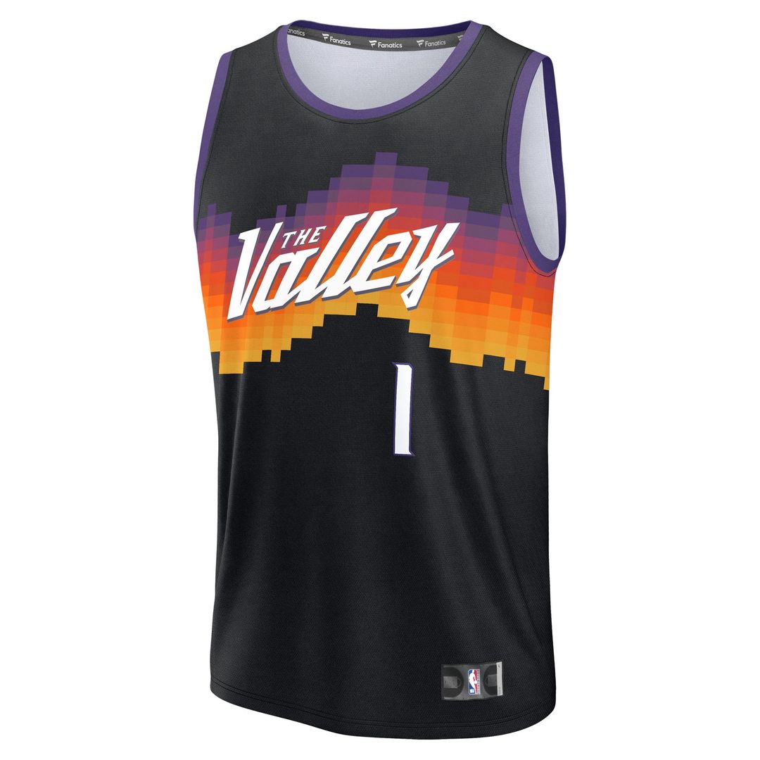 Devin Booker | Phoenix Suns | 2025/26 City Edition Fast Break Jersey - Black