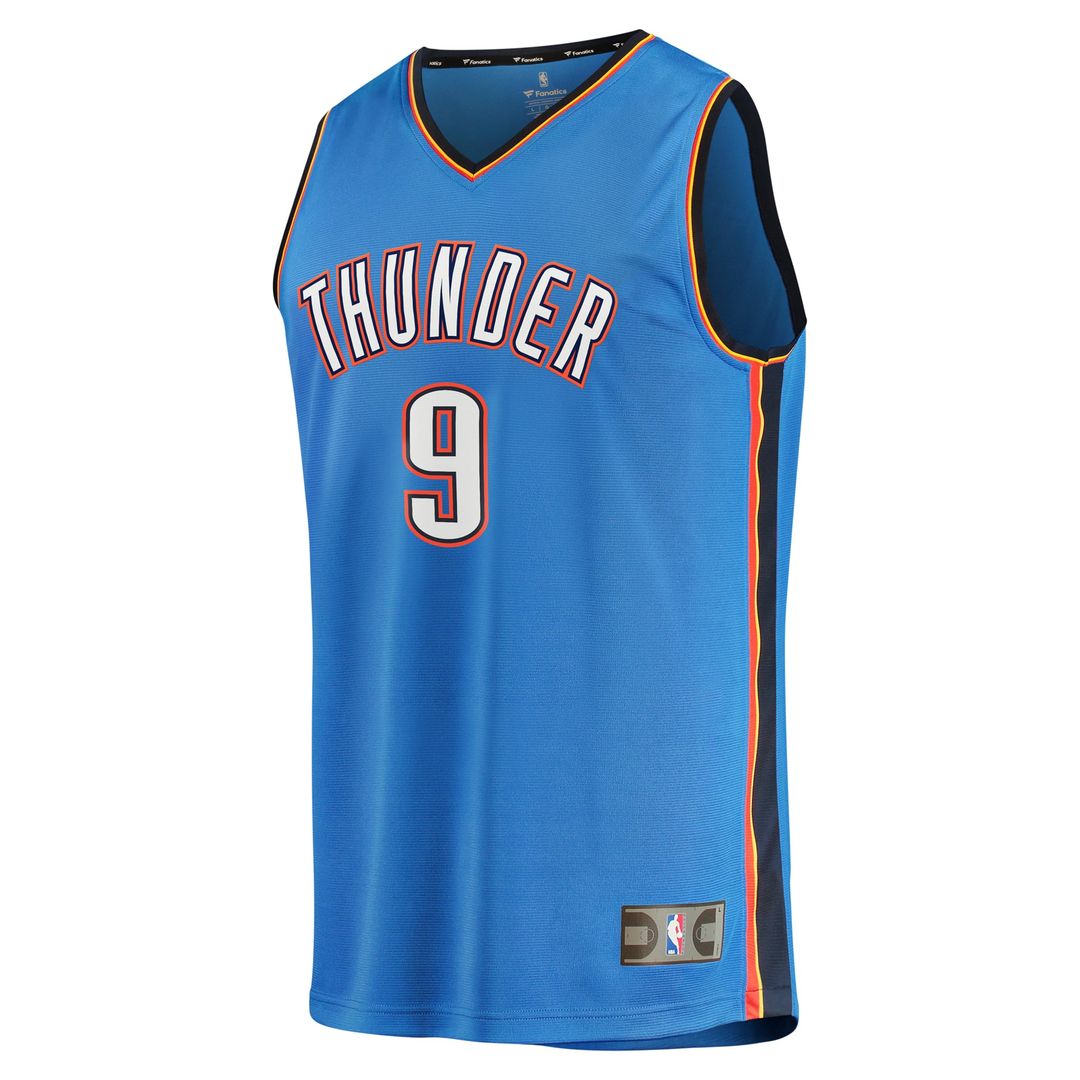 Alex Caruso | Oklahoma City Thunder | Fast Break Replica Player Jersey - Icon Edition - Blue