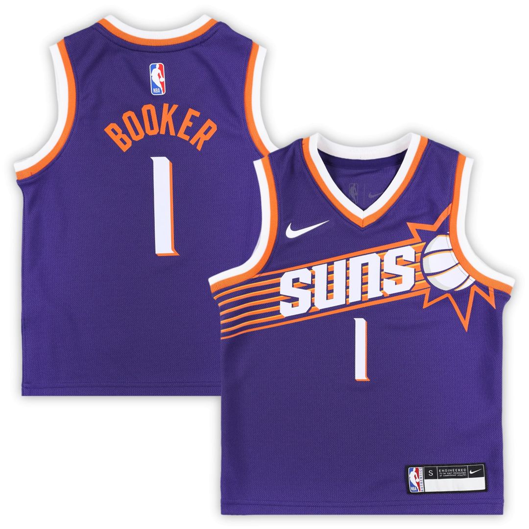 Devin Booker | Phoenix Suns | Preschool Swingman Player Jersey - Icon Edition - Purple