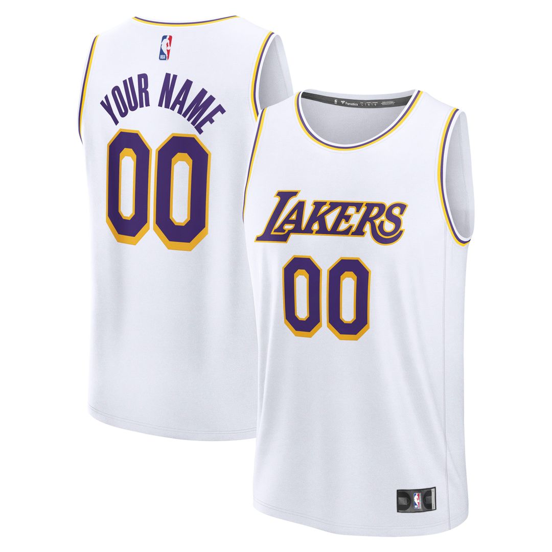Los Angeles Lakers | Fast Break Custom Jersey - Icon Edition - Gold