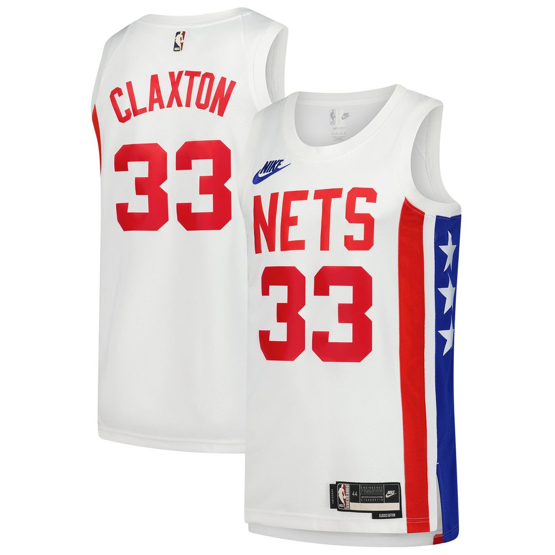 Nic Claxton | Brooklyn Nets | Swingman Jersey - Classic Edition - White