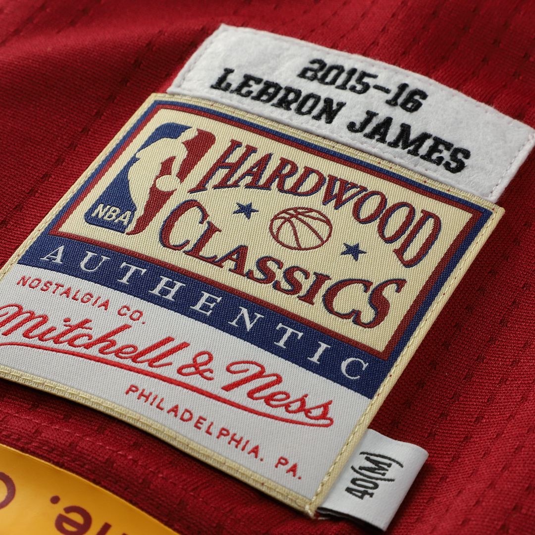 LeBron James | Cleveland Cavaliers | Hardwood Classics 2015/16 Jersey - Wine