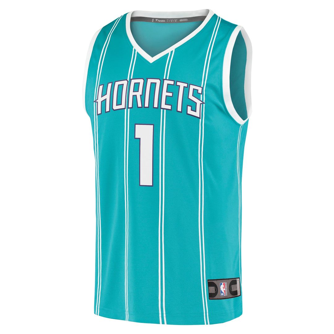 LaMelo Ball | Charlotte Hornets | Fast Break Replica Jersey - Icon Edition - Teal