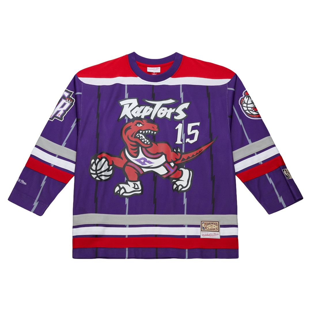 Vince Carter | Toronto Raptors | Unisex Maxxed Out Fashion Hockey Jersey - Purple