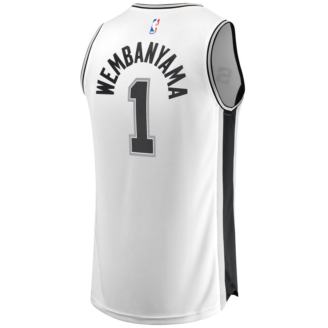 Victor Wembanyama | San Antonio Spurs | Fast Break Replica Player Jersey - Association Edition - White