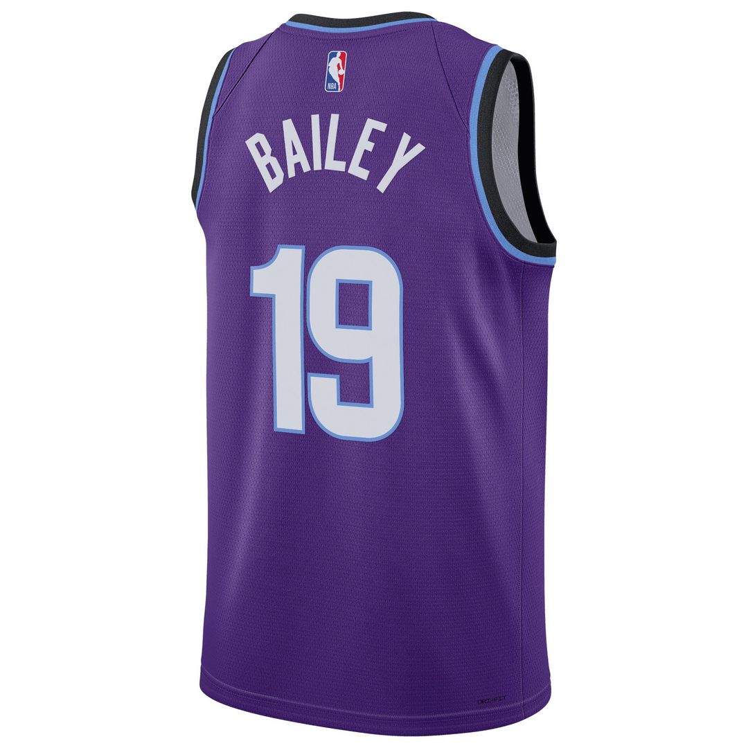 Ace Bailey | Utah Jazz | Unisex Swingman Jersey - Icon Edition - Purple