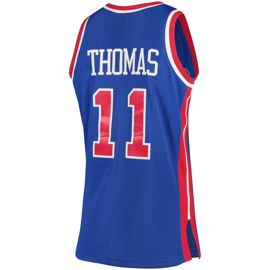 Isiah Thomas | Detroit Pistons | 1988/89 Hardwood Classics Swingman Jersey - Blue