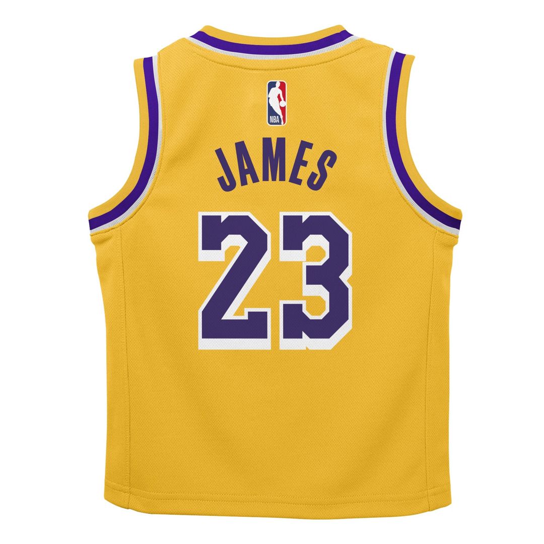 LeBron James | Los Angeles Lakers | Preschool Dri - FIT Swingman Player Jersey - Icon Edition - Gold