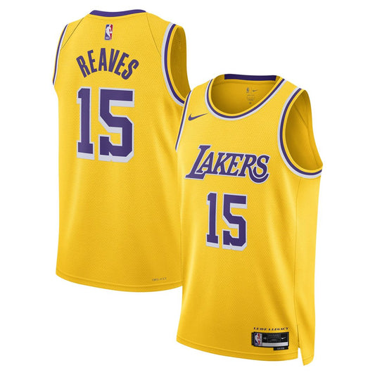 Austin Reaves | Los Angeles Lakers | Unisex Swingman Jersey - Icon Edition - Gold