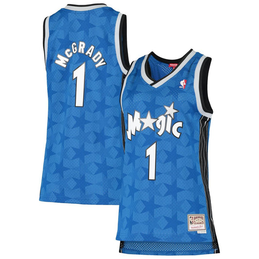 Tracy McGrady | Orlando Magic | Women's 2000/01 Hardwood Classics Swingman Jersey - Blue