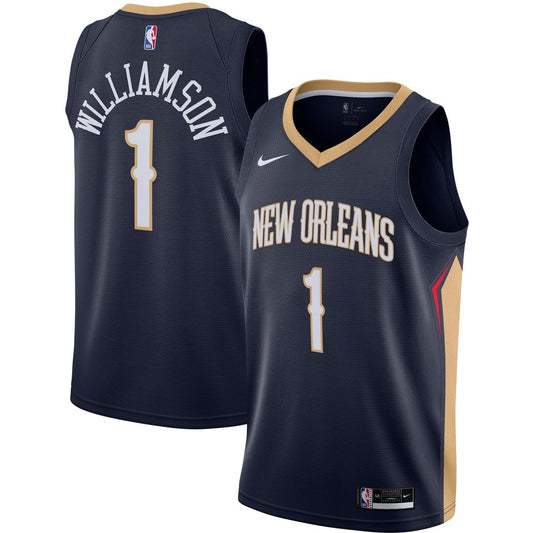 Zion Williamson | New Orleans Pelicans | Swingman Jersey - Navy - Icon Edition
