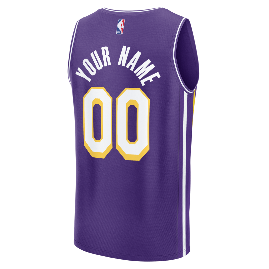 Los Angeles Lakers | Fast Break Custom Jersey - Icon Edition - Gold