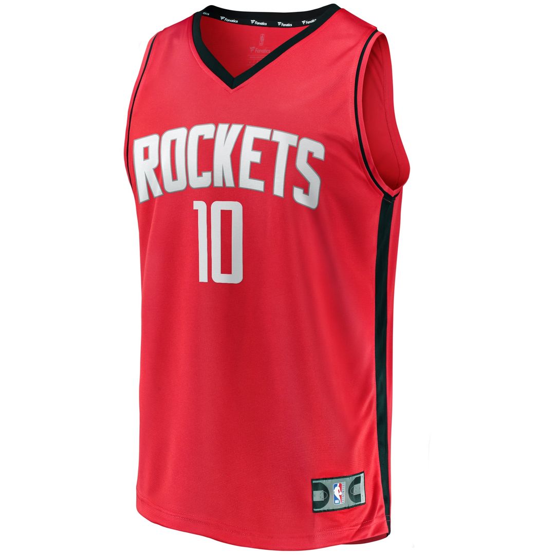 Jabari Smith Jr. | Houston Rockets | Youth Fast Break Replica Player Jersey - Icon Edition - Red