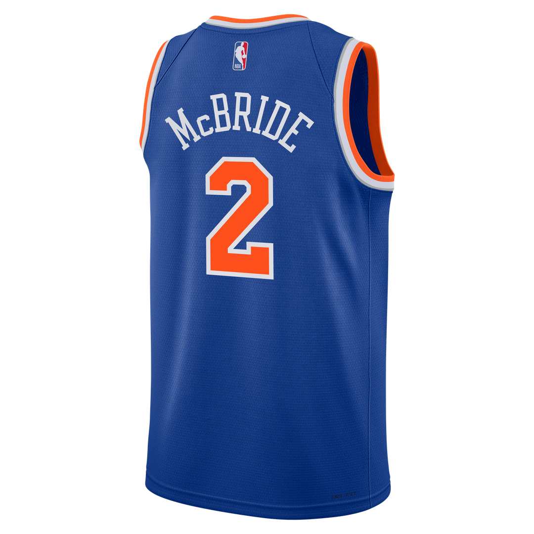 Miles McBride | New York Knicks | Youth Swingman Jersey - Icon Edition - Blue