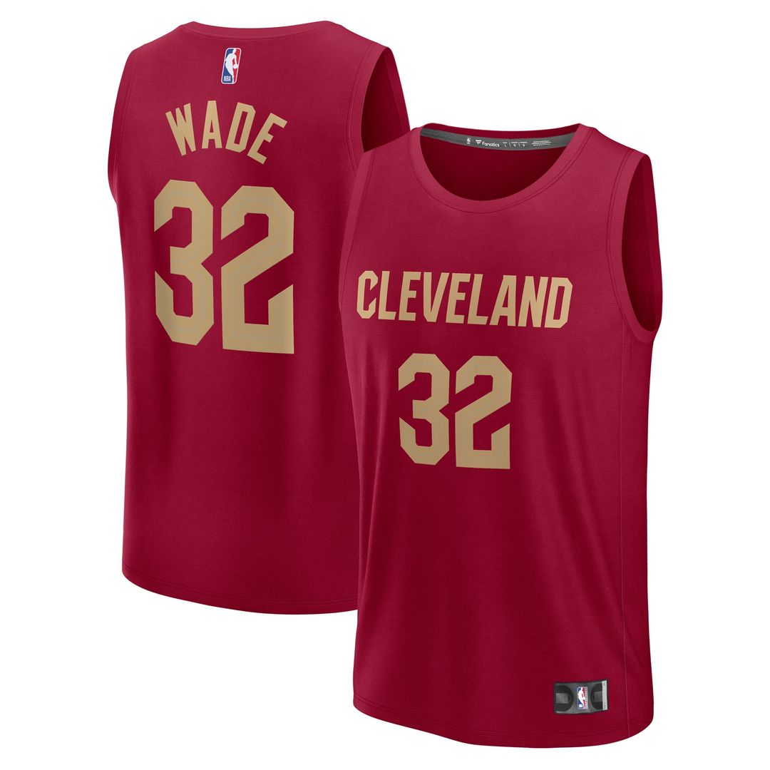 Dean Wade | Cleveland Cavaliers | Youth Fast Break Player Jersey - Icon Edition - Wine