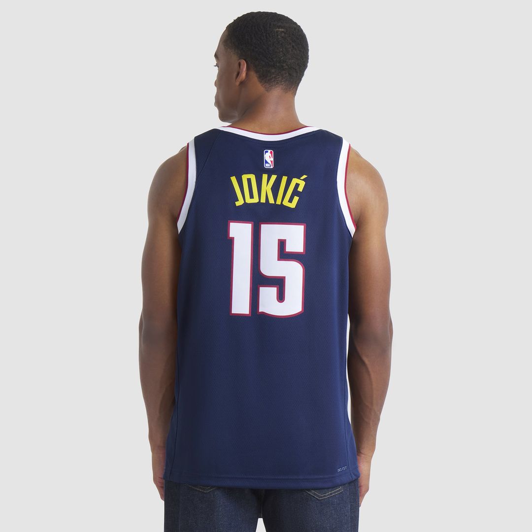 Nikola Jokic | Denver Nuggets | Unisex Swingman Jersey - Icon Edition - Navy