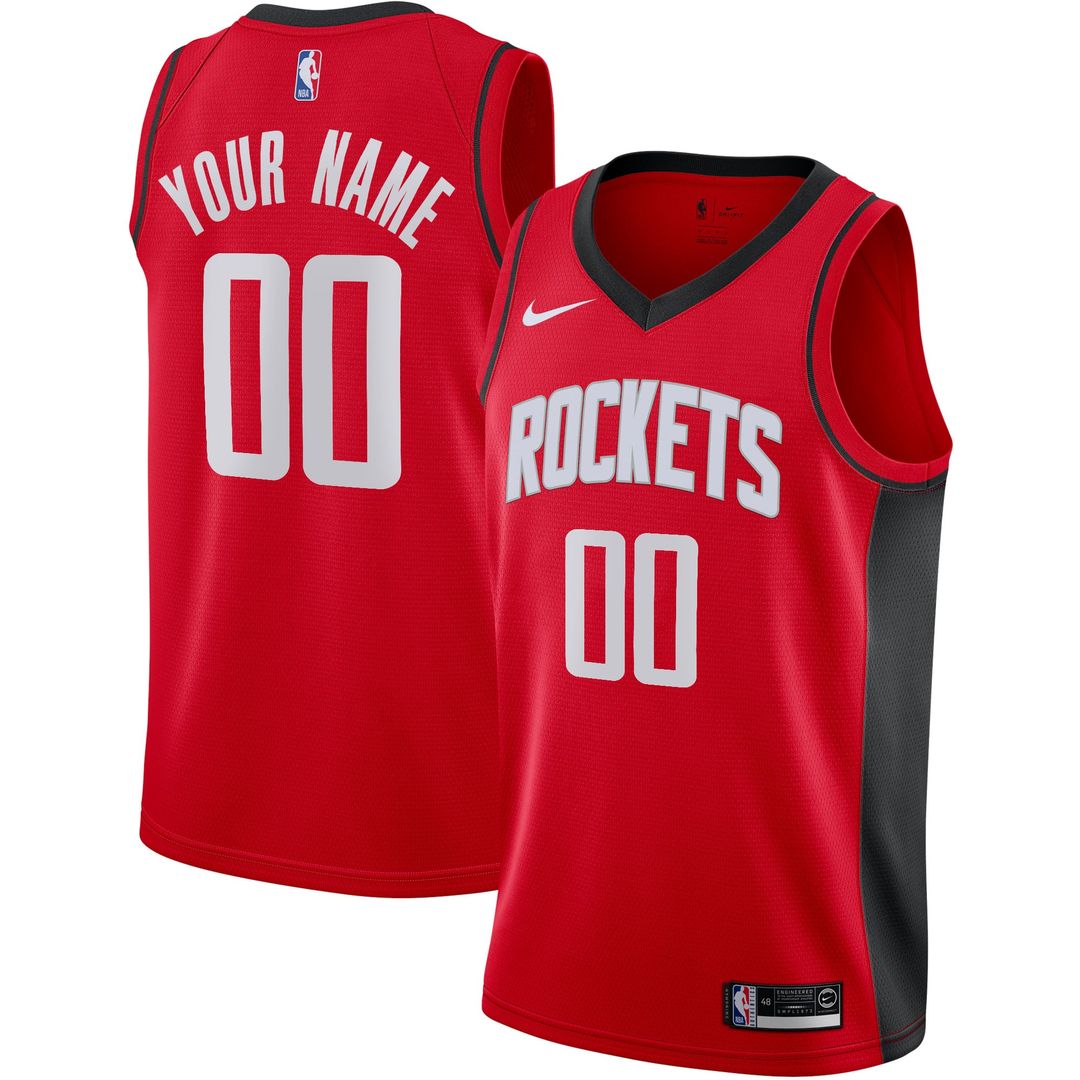 Houston Rockets | Custom Swingman Jersey - Icon Edition - Red