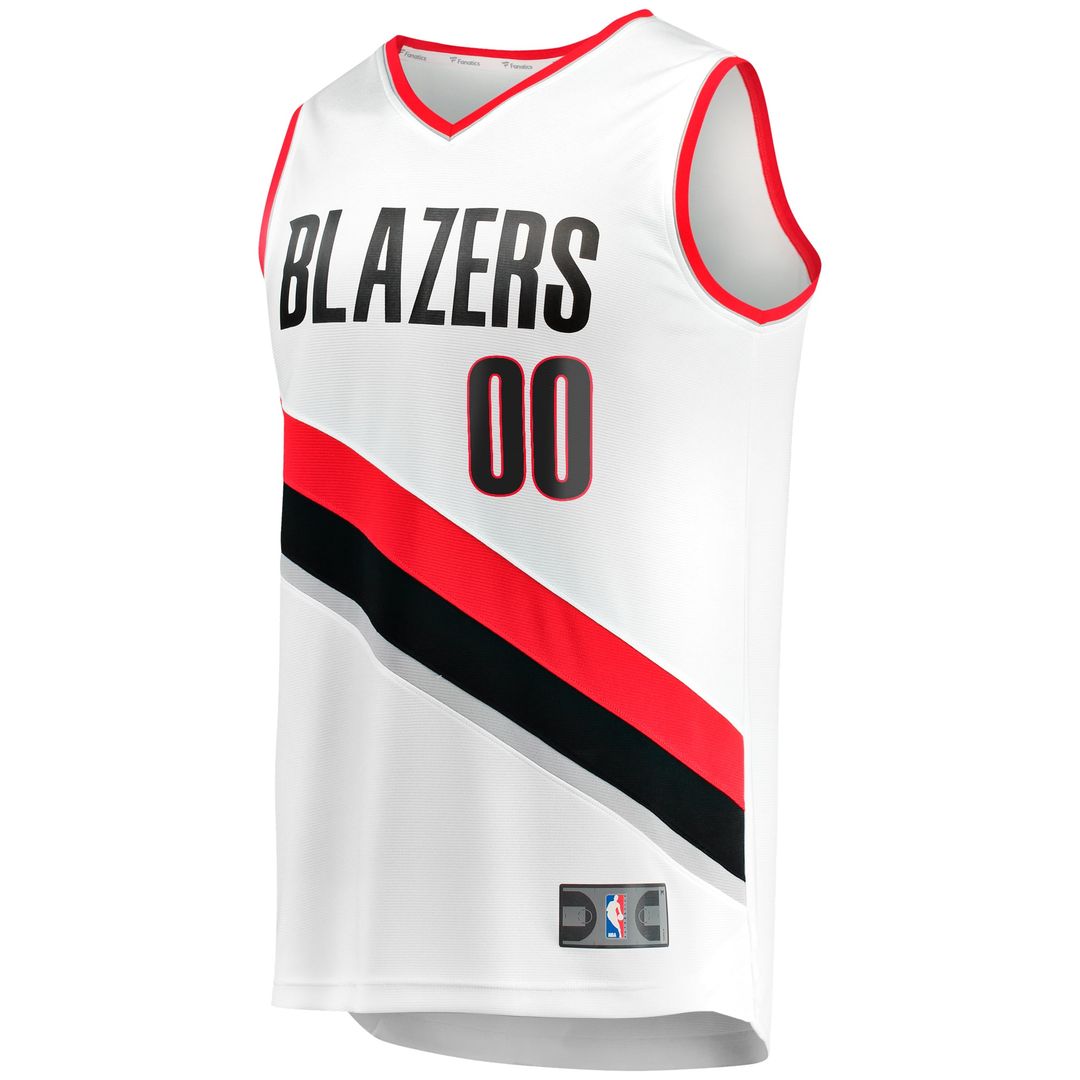 Portland Trail Blazers | Fast Break Custom Replica Jersey - Association Edition - White