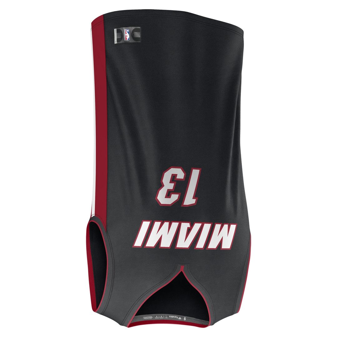 Bam Adebayo | Miami Heat | Youth Fast Break Replica Player Jersey - Black - Icon Edition