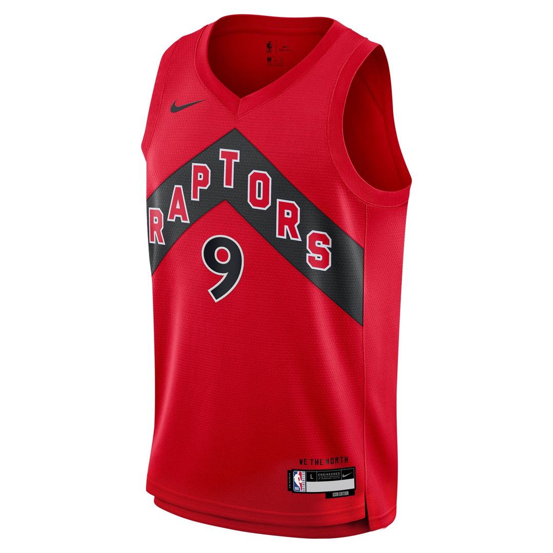 RJ Barrett | Toronto Raptors | Youth Swingman Jersey - Icon Edition - Red
