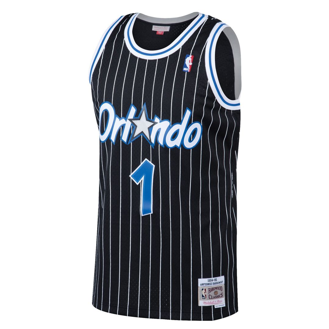Penny Hardaway | Orlando Magic | Hardwood Classics Swingman Jersey - Black