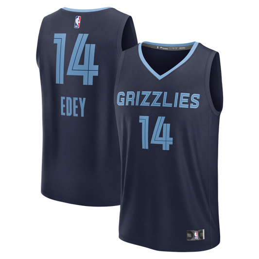 Zach Edey | Memphis Grizzlies | Fast Break Replica Jersey - Icon Edition - Navy