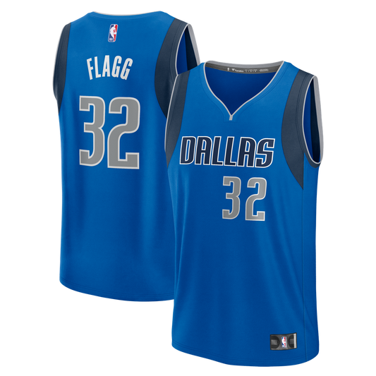 Cooper Flagg | Dallas Mavericks | Youth 2025 NBA Draft First Round Pick Fast Break Replica Jersey - Icon Edition - Blue