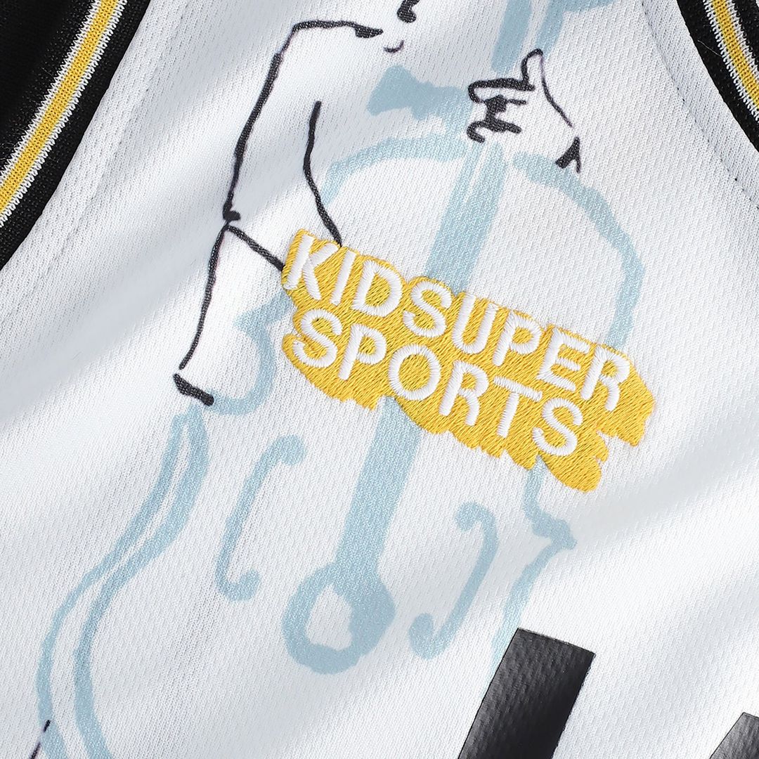 NBA & KidSuper Studios by | Utah Jazz | Unisex Hometown Jersey - White
