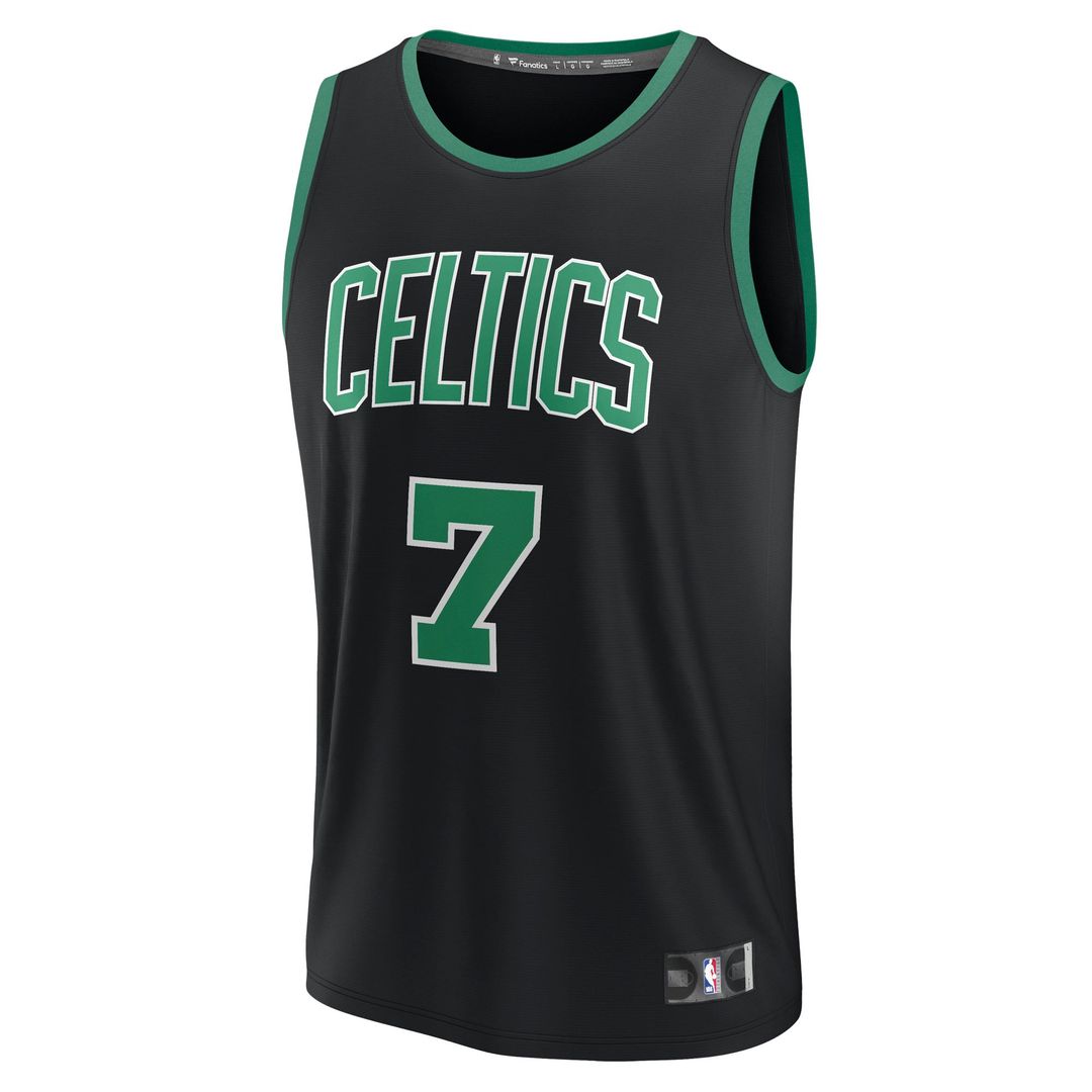 Jaylen Brown | Boston Celtics | Youth Fast Break Replica Player Jersey - Statement Edition - Black