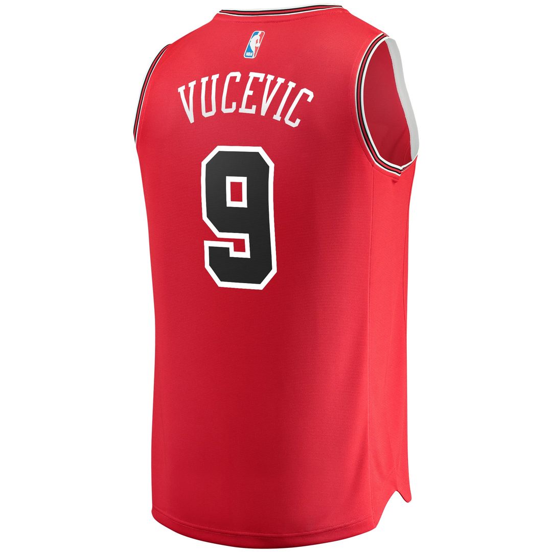 Nikola Vucevic | Chicago Bulls | Youth Fast Break Replica Jersey - Icon Edition - Red
