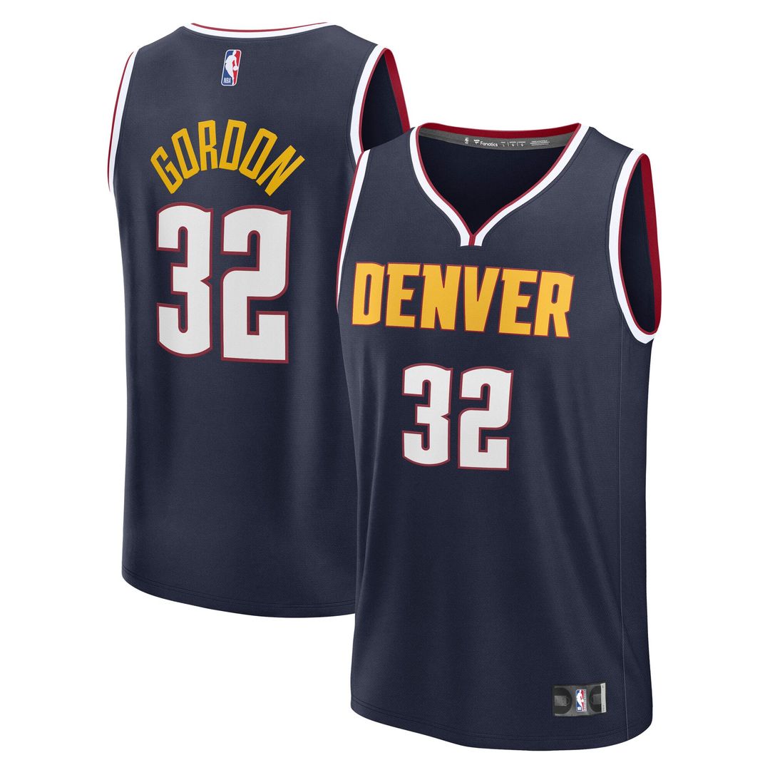 Aaron Gordon | Denver Nuggets | Fast Break Replica Jersey - Navy - Icon Edition