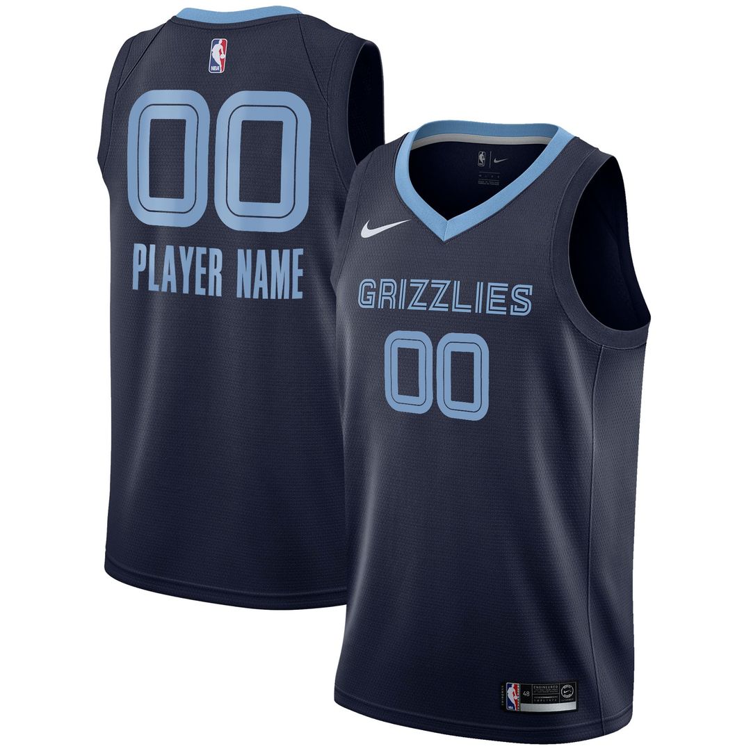 Memphis Grizzlies | 2020/21 Swingman Custom Jersey - Association Edition - White