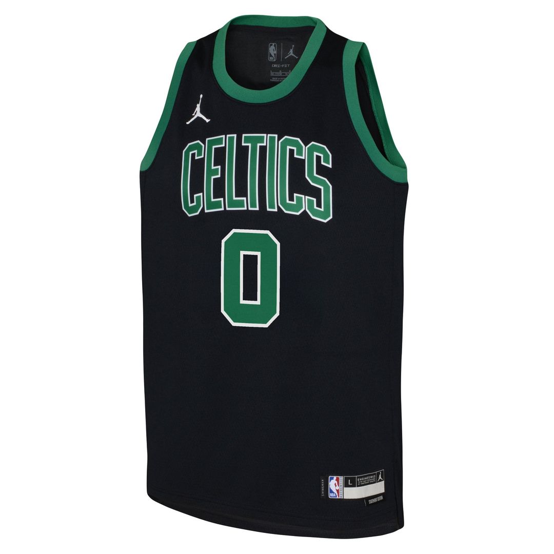 Jayson Tatum | Boston Celtics | Youth Swingman Jersey - Statement Edition - Black