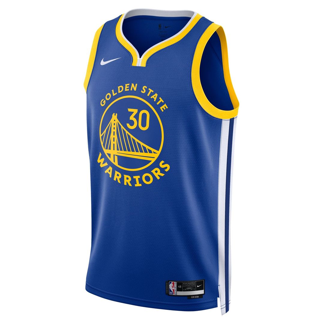 Stephen Curry | Golden State Warriors | Unisex Swingman Jersey - Icon Edition - Royal