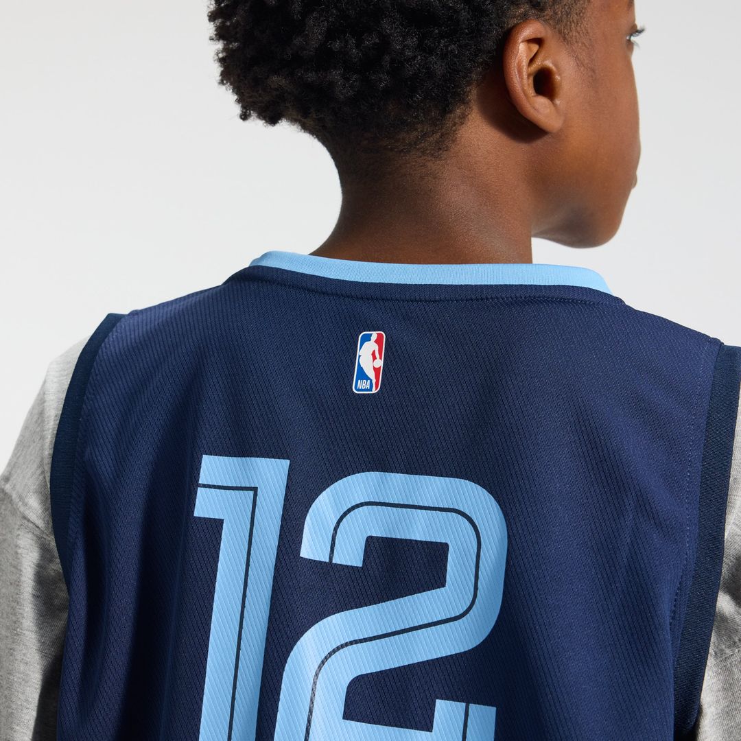 Ja Morant | Memphis Grizzlies | Youth Fast Break Replica Player Jersey - Icon Edition - Navy