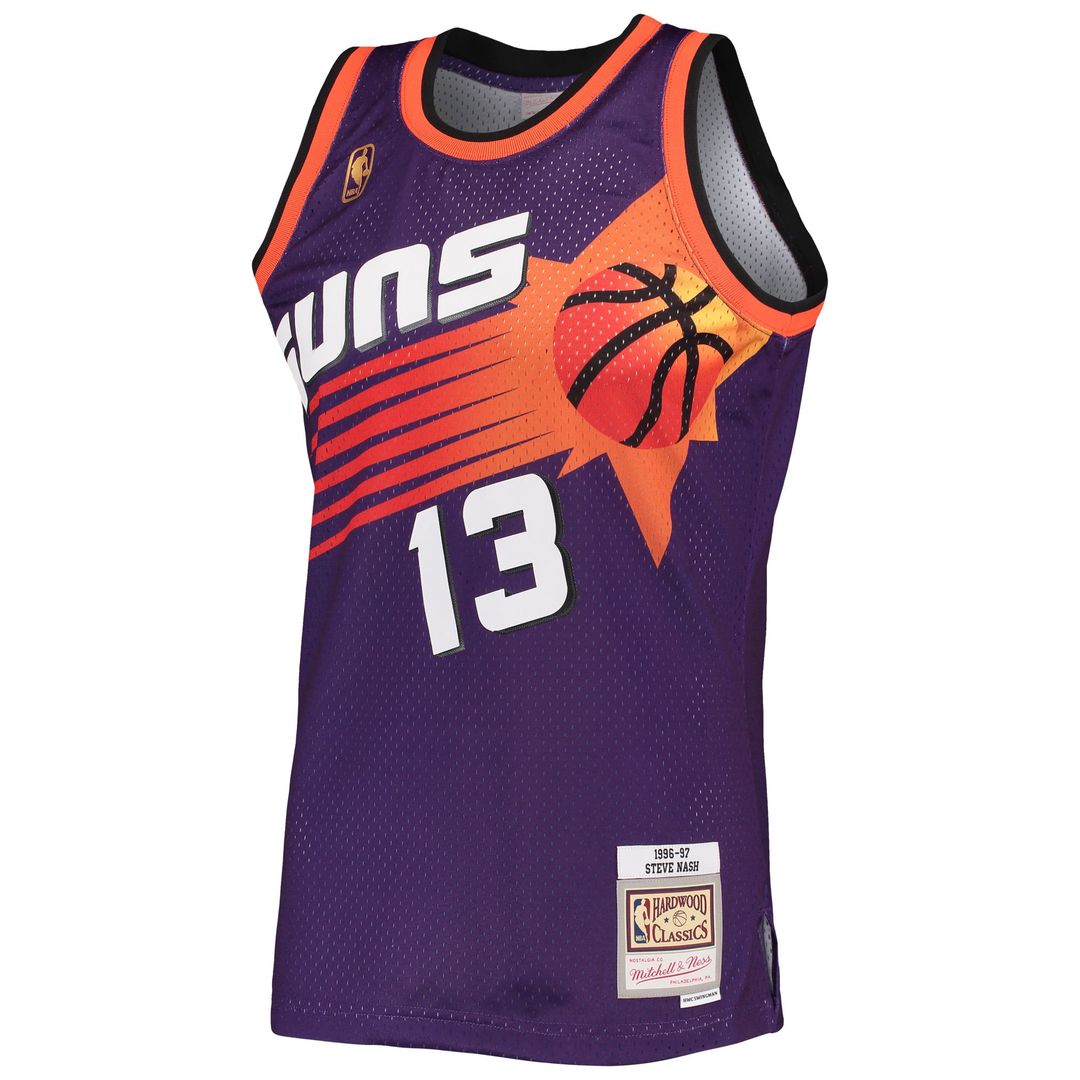 Steve Nash | Phoenix Suns | 1996/97 Hardwood Classics Swingman Jersey - Purple